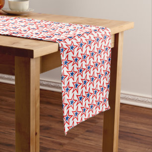 Table Runner-July 4th Stars Short Table Runner