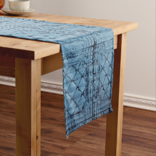 Table Runner Rustic Tin Panel Ceiling Country West