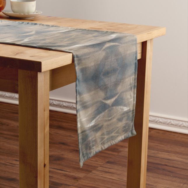 Table Runner, Wildlife, Brown Black Animal Leopard Long Table Runner (In Situ)