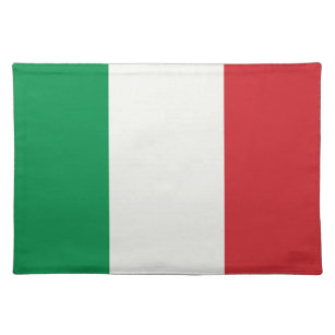 table set Italy flag Placemat