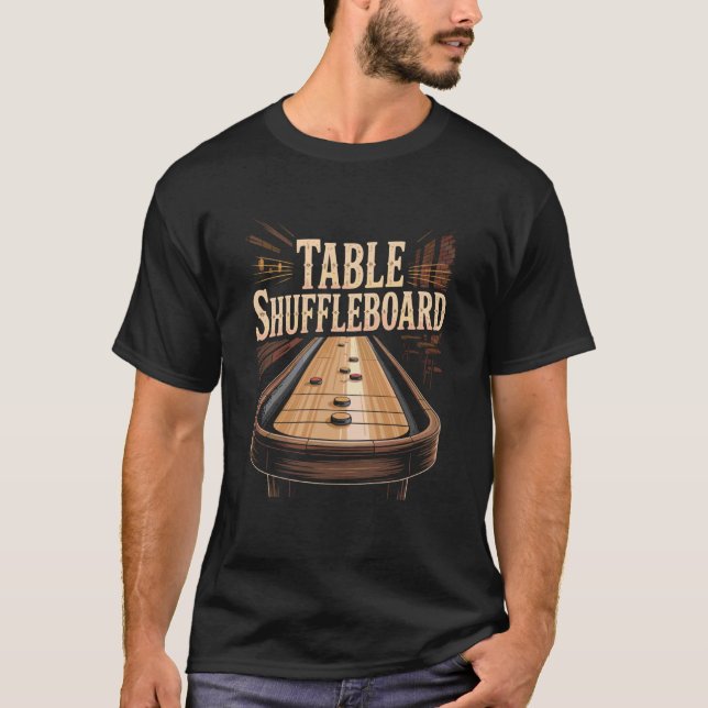 Table Shuffleboard T-Shirt (Front)