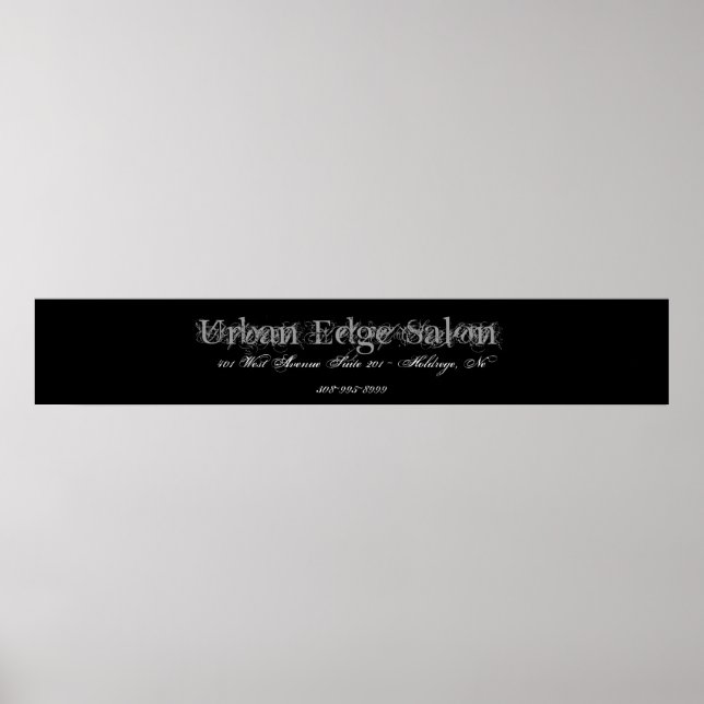 Table Sign/Window Sign (Front)