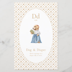 Table signage - diapers