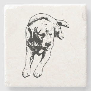 Table Stillness – Front View Stone Coaster