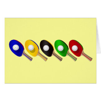 Table Tennis Bat and Ping Pong Ball Sports