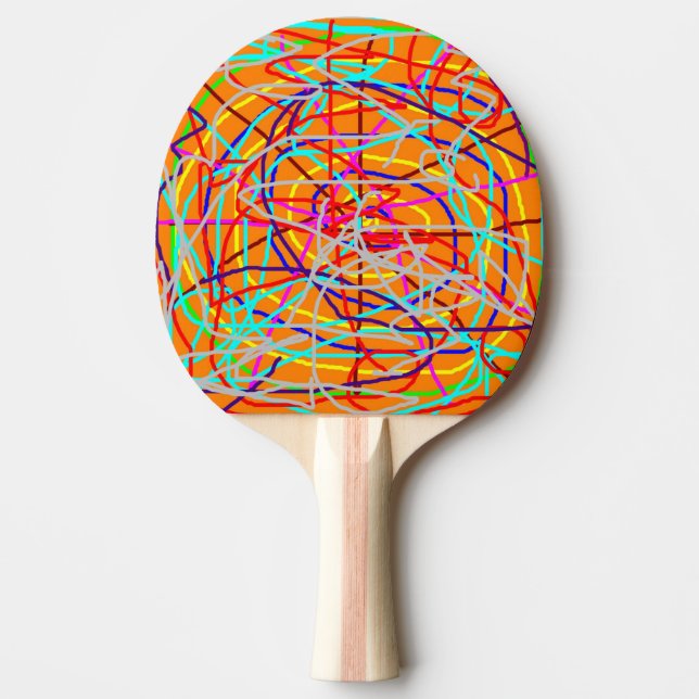 TABLE TENNIS BAT / PADDLE - ABSTRACT (Front)