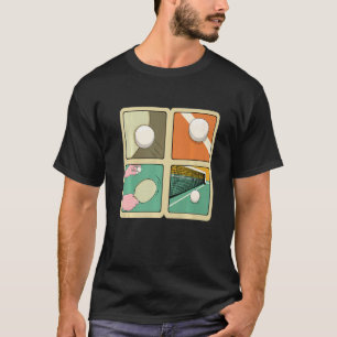 Table Tennis Champion Ping Pong Game Whiff Whaff T-Shirt