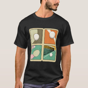 Table Tennis Champion Ping Pong Game Whiff Whaff T-Shirt