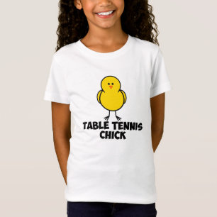 Table Tennis Chick T-Shirt