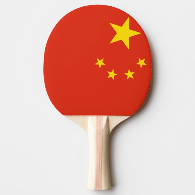 table Tennis Chinese Team Paddle (Front)