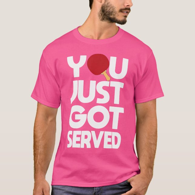 Table Tennis For Men Butterfly Ping Pong T-Shirt (Front)