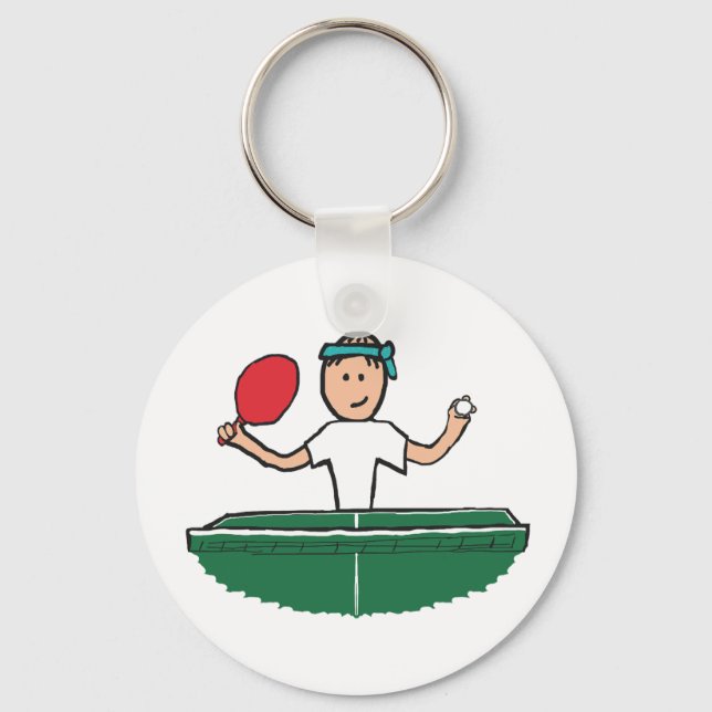 Table Tennis Key Ring (Front)