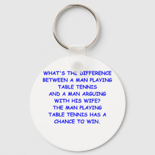 table tennis key ring