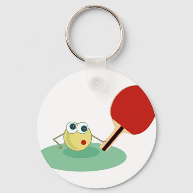 Table Tennis Key Ring (Front)