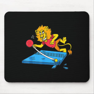 Table Tennis Lion Ng Ng Lion Outfit Table Tennis  Mouse Pad