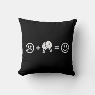 Table Tennis Makes Happy Fun Gift Table Tennis Pla Cushion