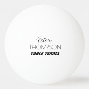 table tennis monogram white_ball ping pong ball