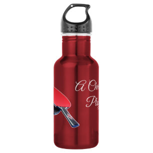 Table Tennis Paddles Personalize 18oz 532 Ml Water Bottle