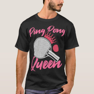 Table Tennis Ping Pong Player Club Outfit 8 T-Shirt