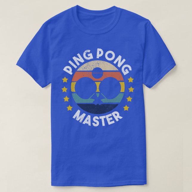 Table Tennis Ping Pong Player Club Outfit 9 T-Shirt (Design Front)