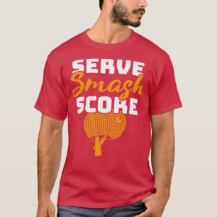 Table Tennis Ping Pong Player Club Outfit T-Shirt