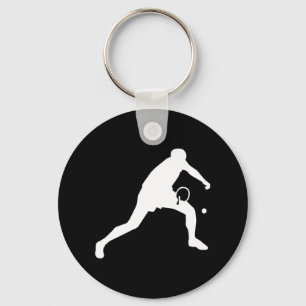 Table tennis player  key ring