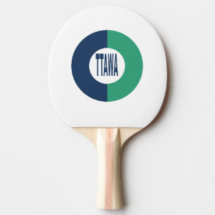 Table tennis shoes Rubber Design OTTAWA Ping Pong Paddle