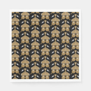 Table Tennis Tournament Napkin