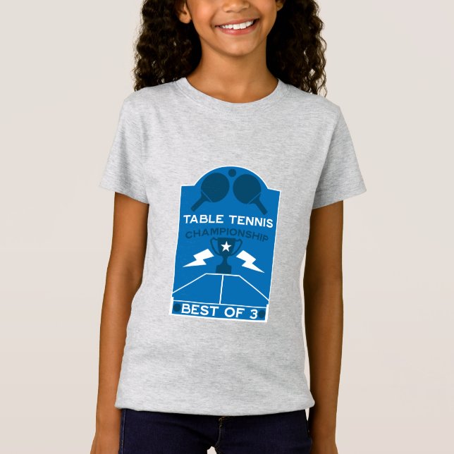 Table Tennis Tournament T-Shirt (Front)