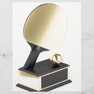 Table tennis trophy