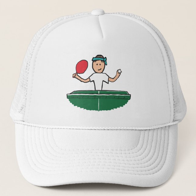 Table Tennis Trucker Hat (Front)
