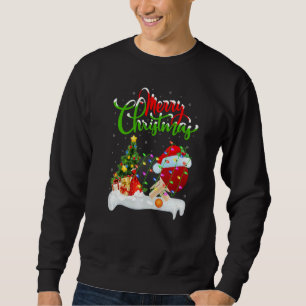 Table Tennis  Xmas Decorations Table Tennis Christ Sweatshirt