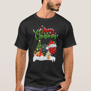Table Tennis Xmas Decorations Table Tennis Christ T-Shirt