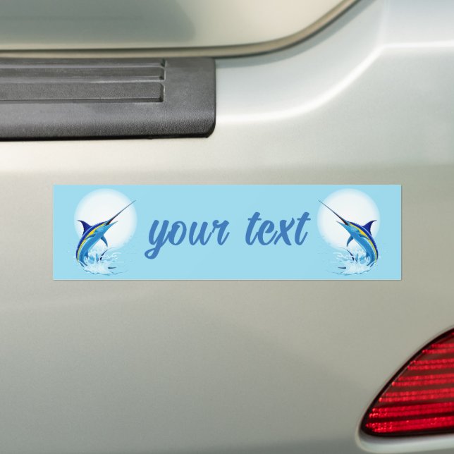 Table Tent Sign Bumper Sticker (On Car)