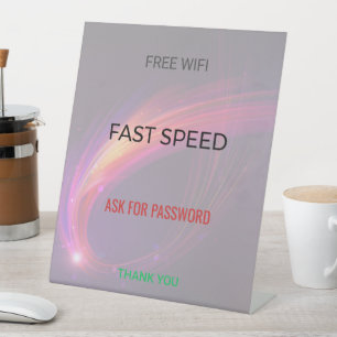 Table Tent Sign   Custom   Menu   Café   Promo