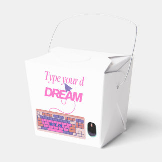 Table Tent Sign Favour Box