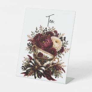 Table Top Design Pedestal Sign
