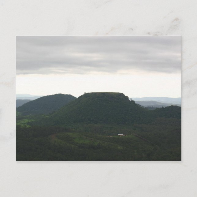 Table Top Mountain Toowoomba Postcard (Front)
