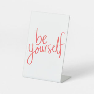 TABLE WEIGHT PEDESTAL SIGN