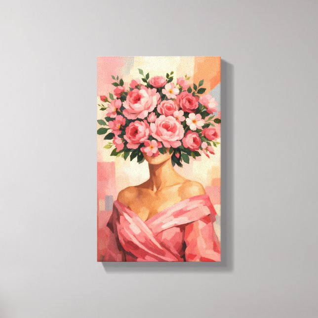 Tableau Déco (Beauté Florale )  Canvas Print (Front)