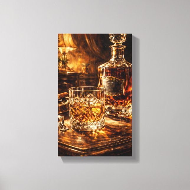 Tableau Déco (Whisky Art )  Canvas Print (Front)