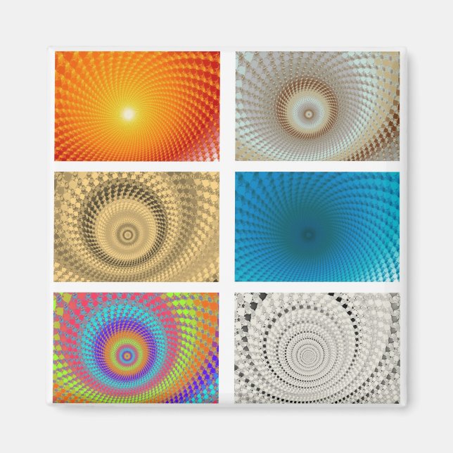 Tableau of Circles Magnet (Front)