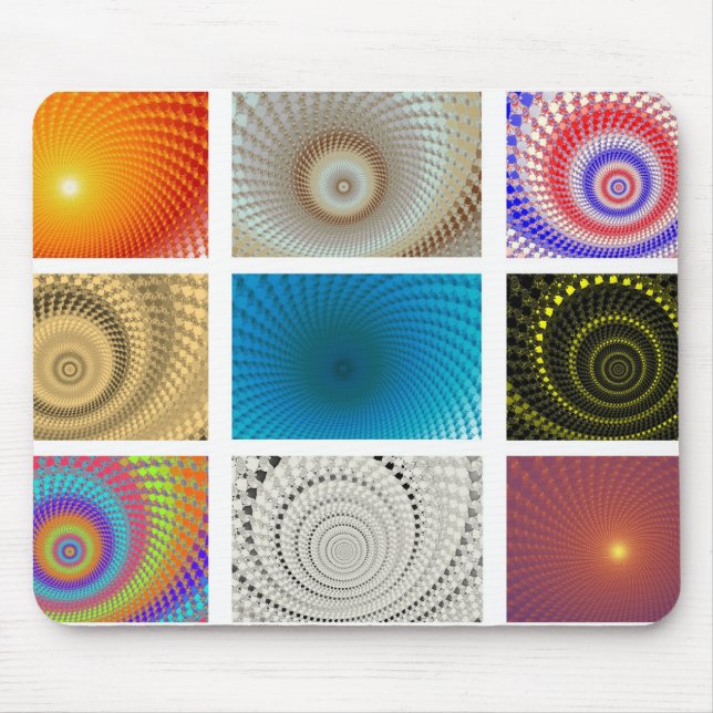 Tableau of Circles Mousepad (Front)