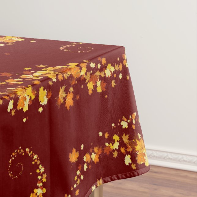 Tablecloth "60x84" Autumn Leaves (In Situ)