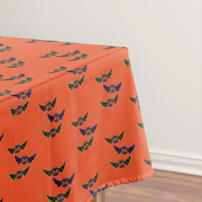 Tablecloth "60x84" -Halloween Bats (In Situ)