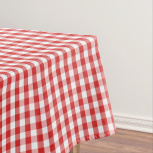 Tablecloth "60x84" Red Chequerboard