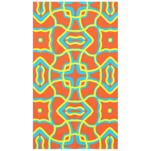 Tablecloth, An elegant multicolor fabric pattern Tablecloth