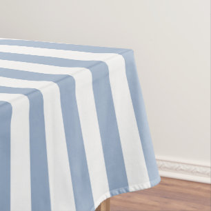 Tablecloth Blue & White Stripe