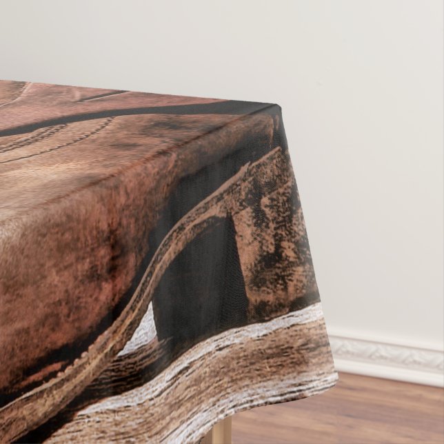 Tablecloth boots country rustic western wear barn (In Situ)