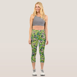 Tablecloth Capri Leggings